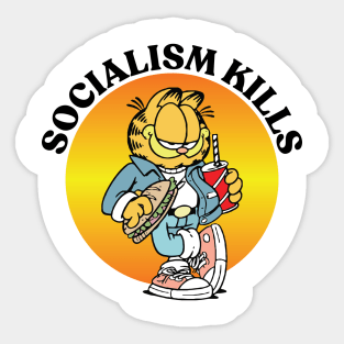 SOCIALISM KILLS Sticker